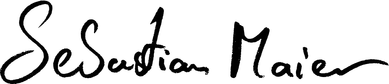 Unterschrift Sebastian Maier